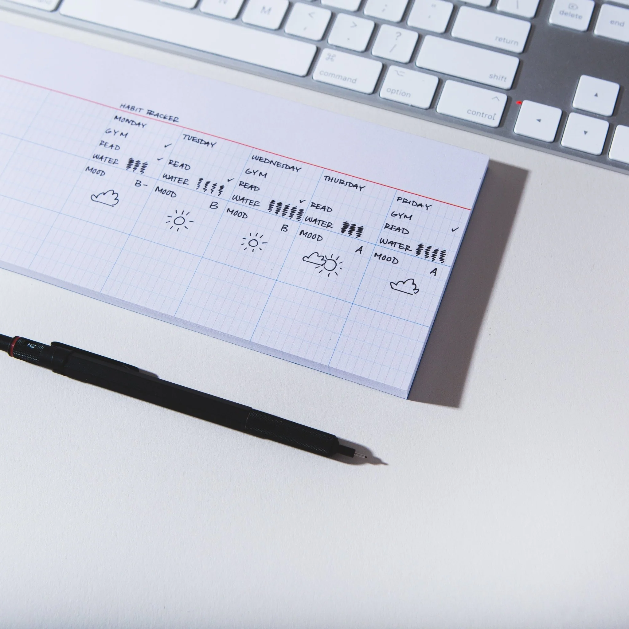Keyboard Desk Notepad - Seconds - Image 3